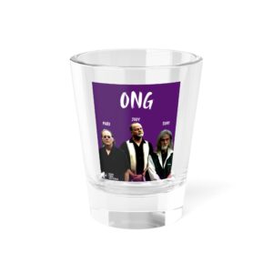 ONG Band Shot Glass — 1.5oz Novelty Drinker Gift